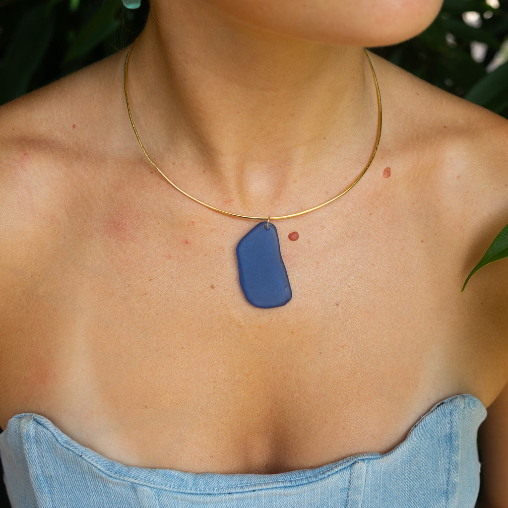 Saltwater Sea Glass Necklace