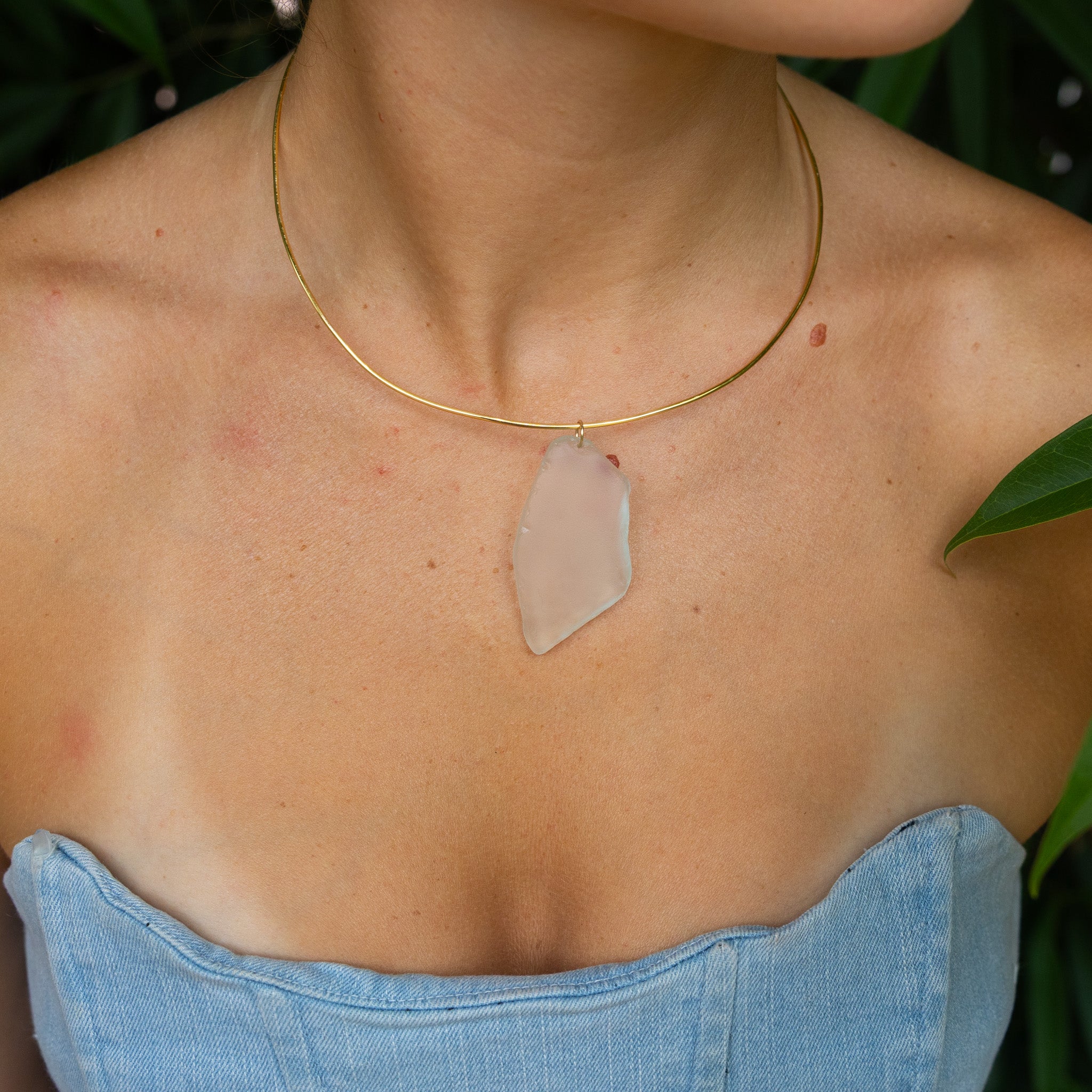 Saltwater Sea Glass Necklace