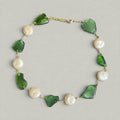 Emerald Tide Pearl Necklace