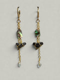 Mermaid Shark Tooth Earrings - Ocean Mist