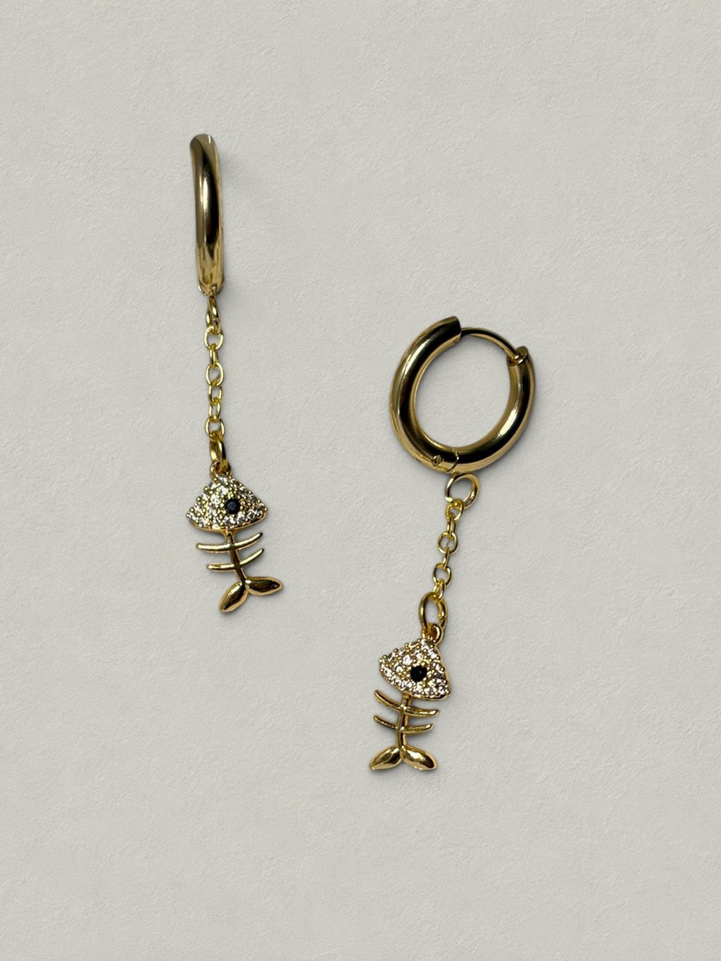 Tide Fishbone Earrings