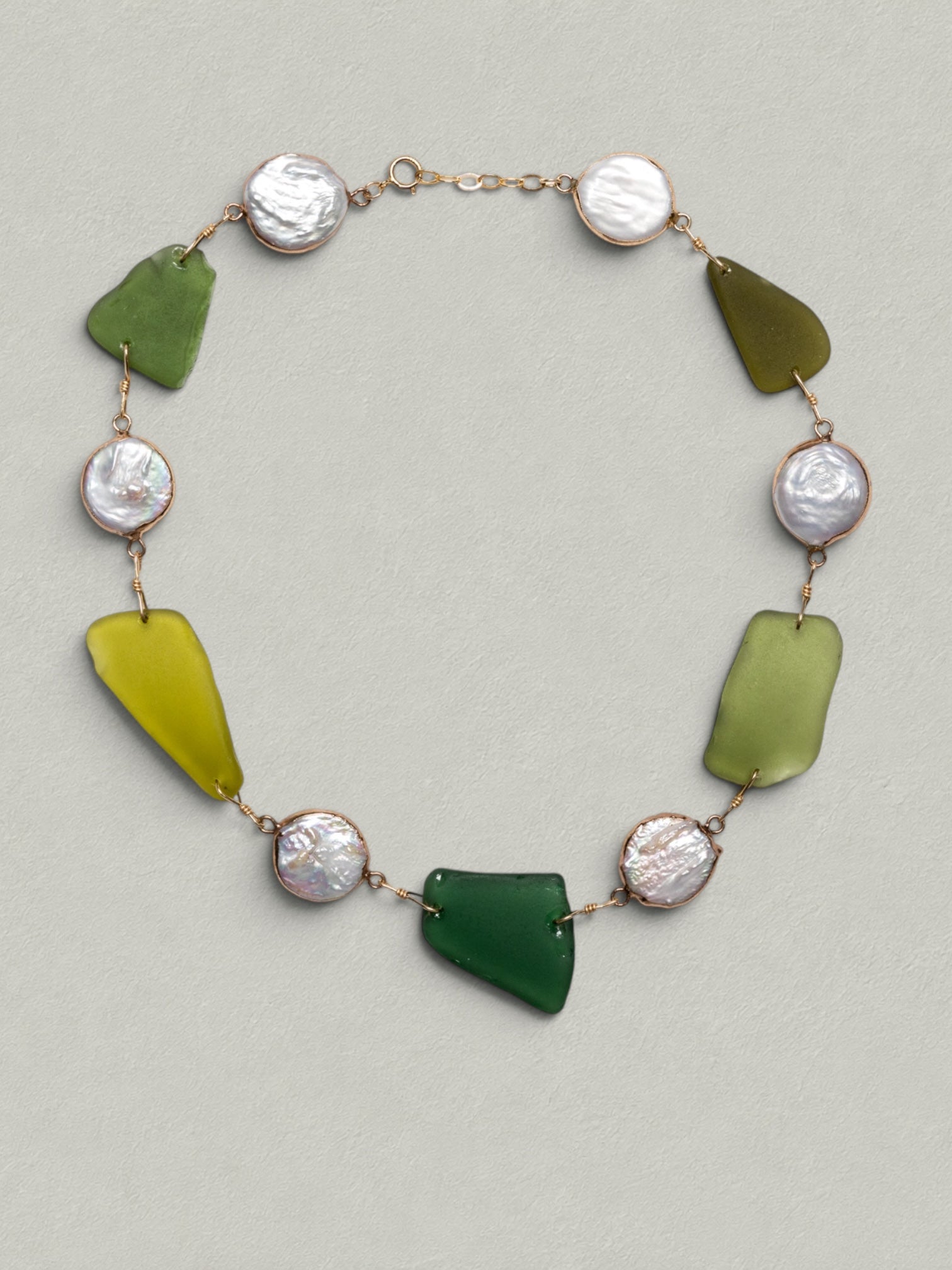 Coastal Sea Glass Choker