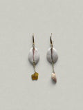 Ocean Drift Cowrie Earrings
